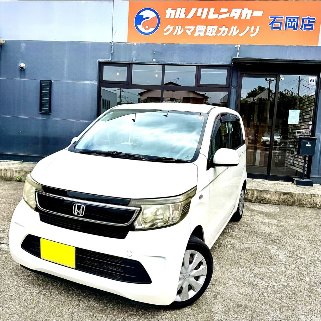 カルノリレンタカー茨城石岡店のレンタカー、BクラスのホンダN-WGN