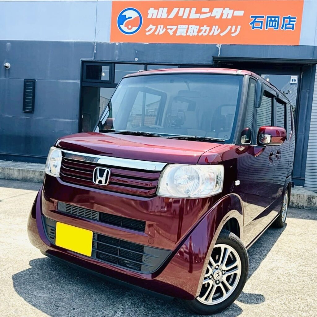 カルノリレンタカー茨城石岡店のレンタカー、CクラスのホンダN-BOX