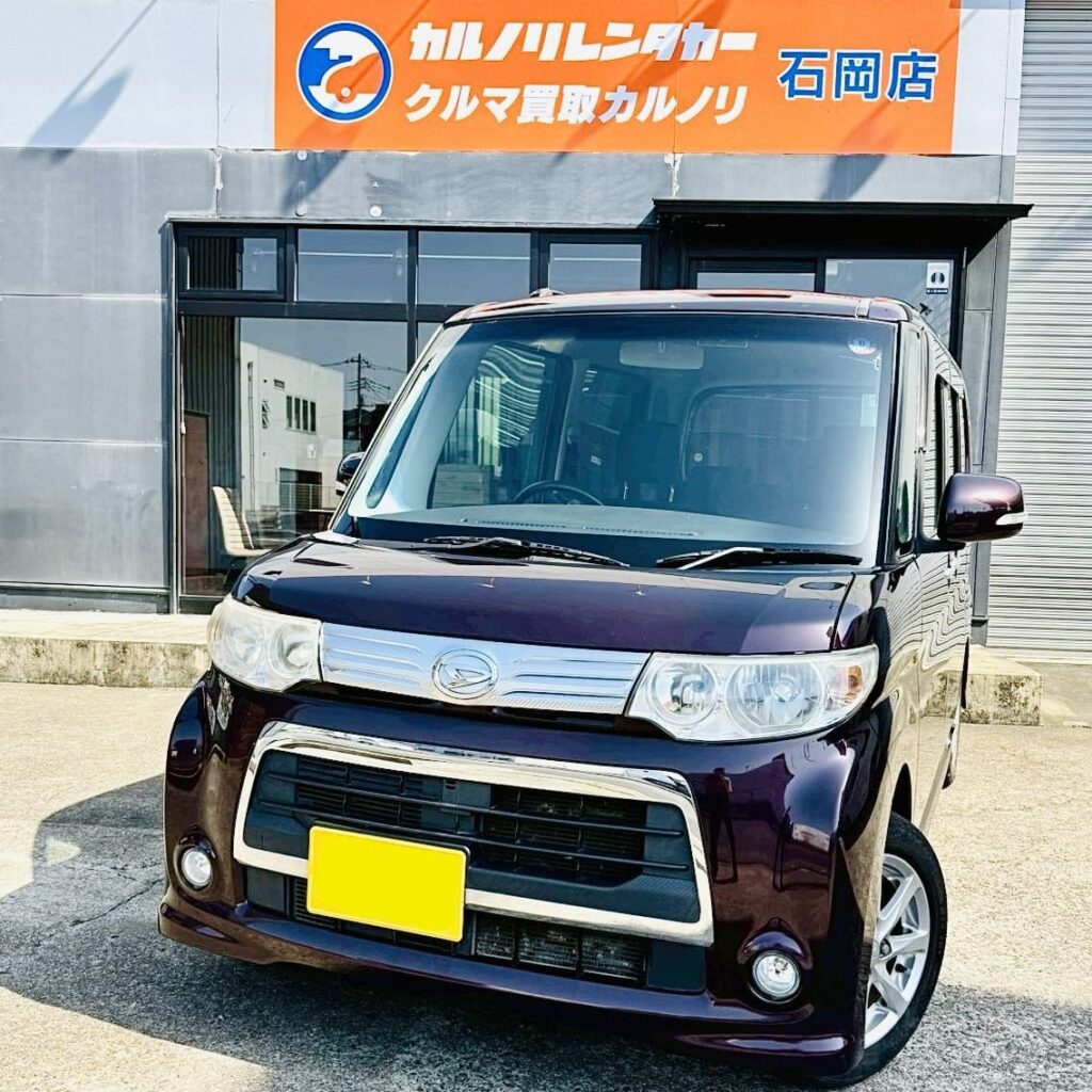 カルノリレンタカー茨城石岡店のレンタカー、Cクラスのダイハツタント